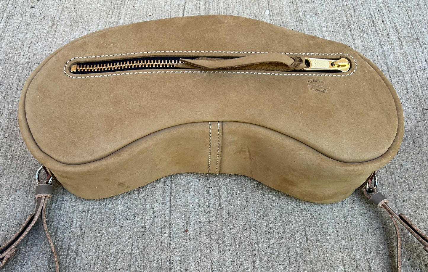Medium Cowhide Cantle Bag