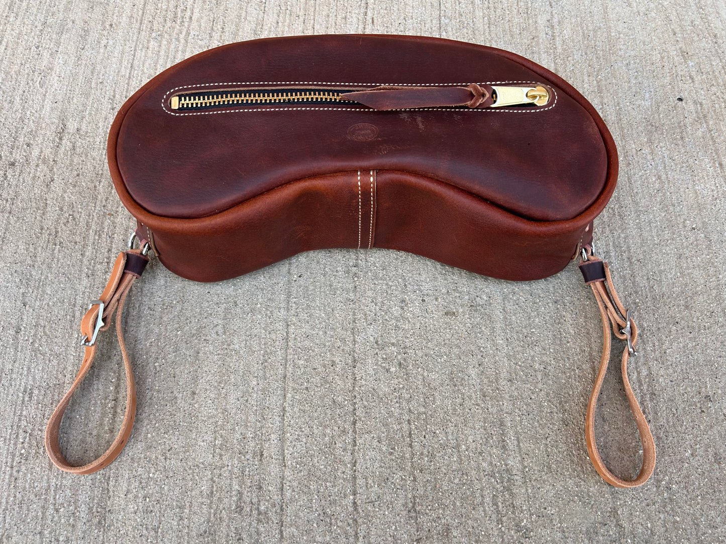 Medium Cowhide Cantle Bag