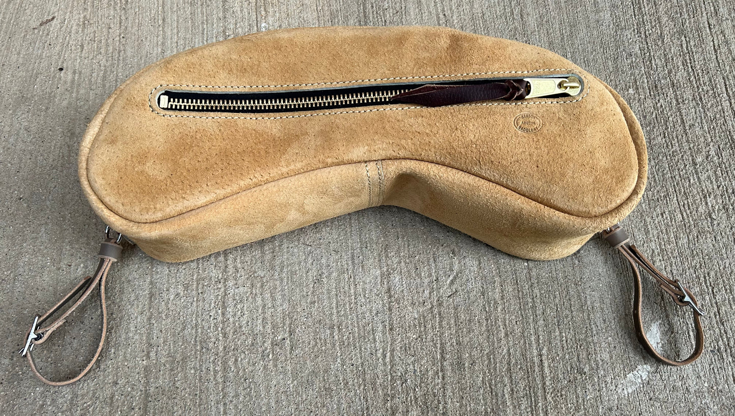 Large Boarhide Cantle Bag