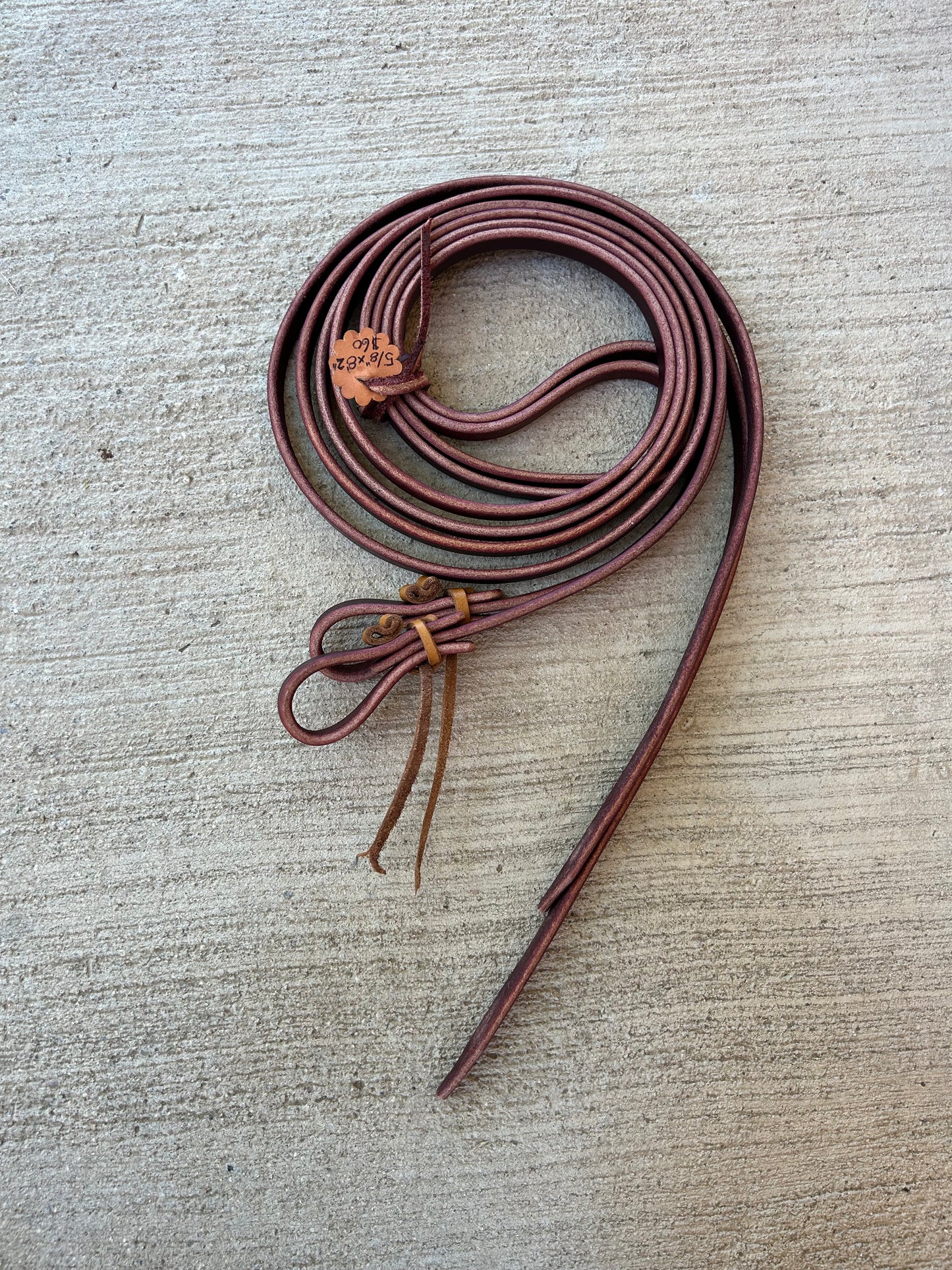 5/8” Latigo Reins