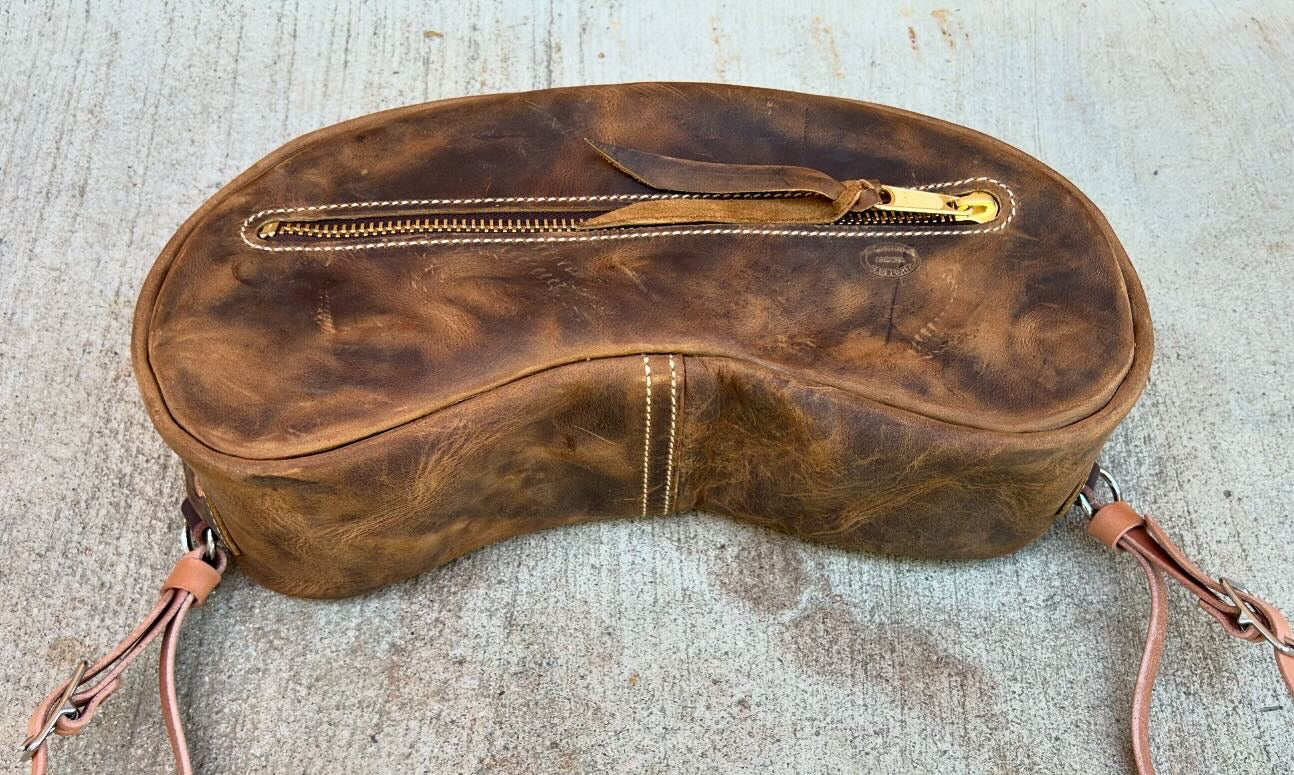 Medium Cowhide Cantle Bag