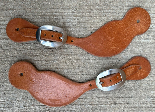 Rough Out Teardrop Spur Straps