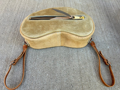 Small Boarhide Cantle Bag