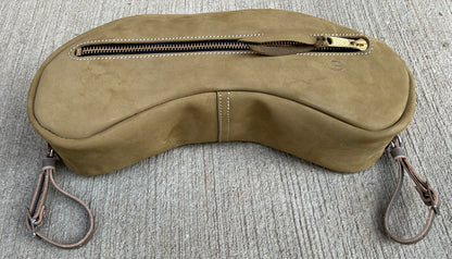 Large Cowhide Cantle Bag