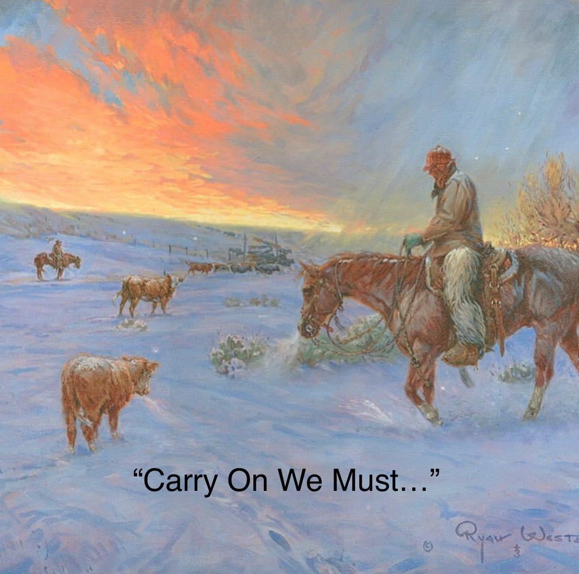 “Carry On We Must”