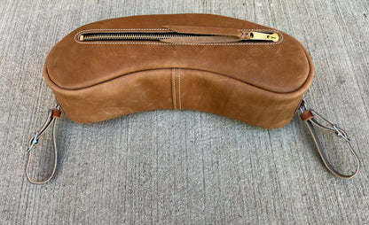 Large Cowhide Cantle Bag